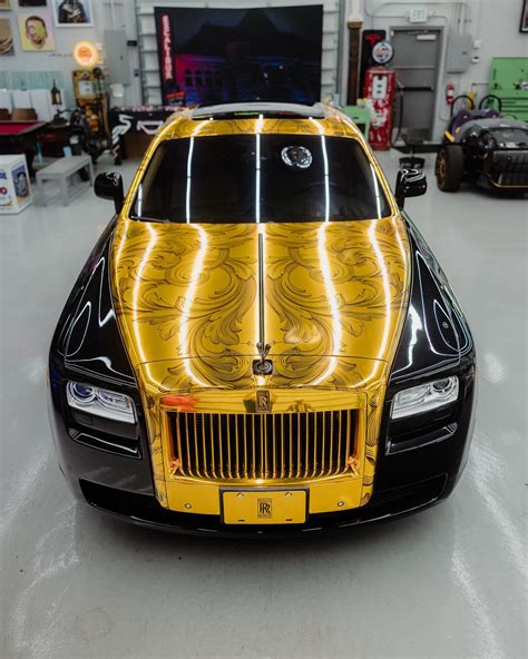 Gold Chrome and Black, Versace Rolls